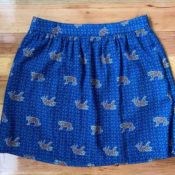 Jcrew Factory tiger skirt - Picture 2 of 6